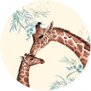 behangcirkel-moeder-giraffe-met-kind-jungle-1000px.png