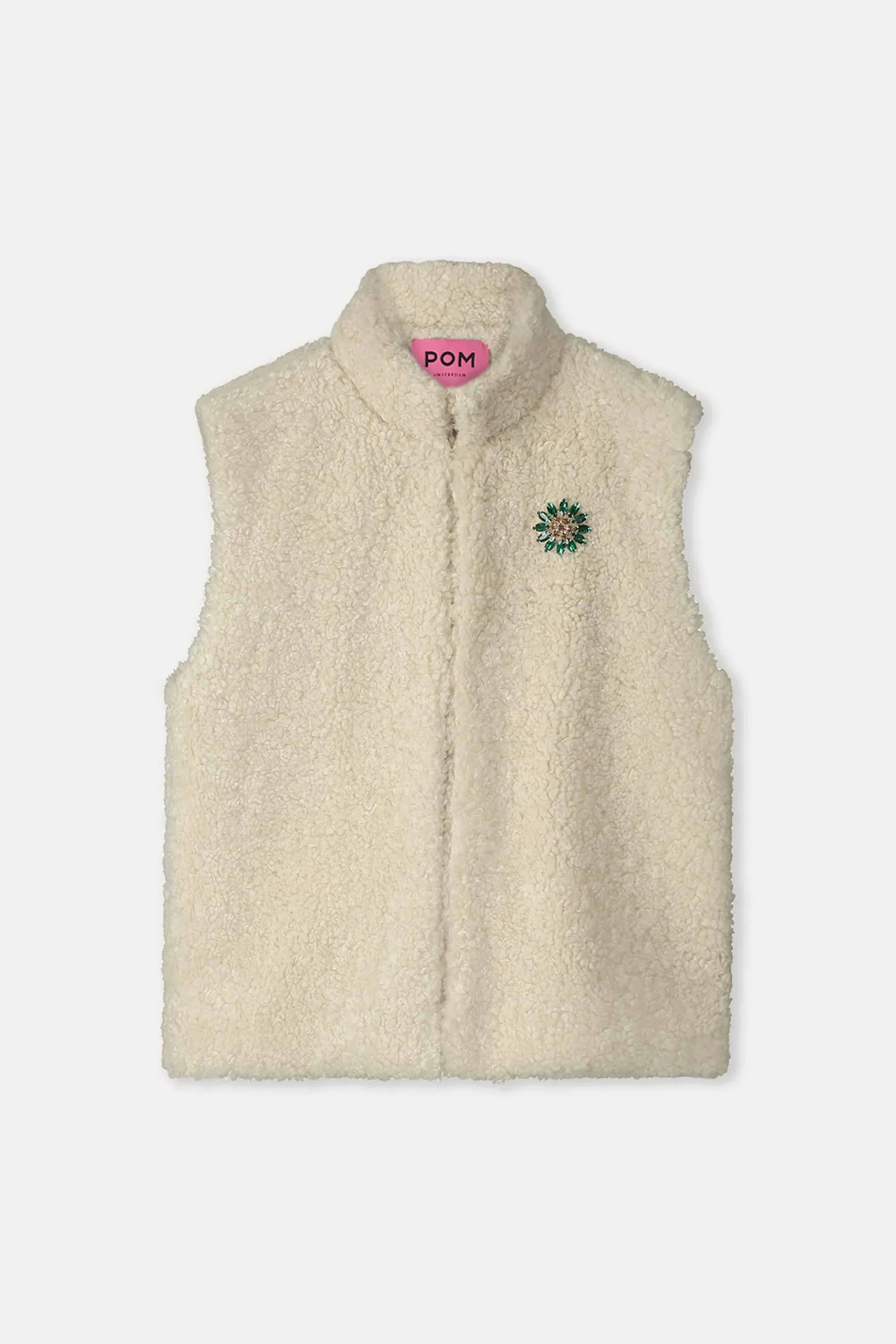 GILET - Teddy Love Ecru - Off white - Afbeelding 5