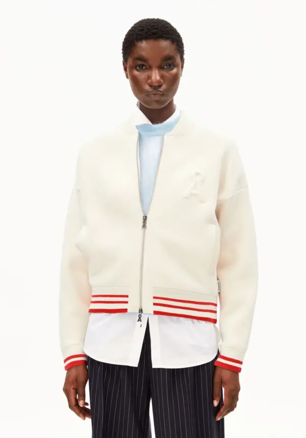 ICONIC Ã BOMBER JACKET - Off white