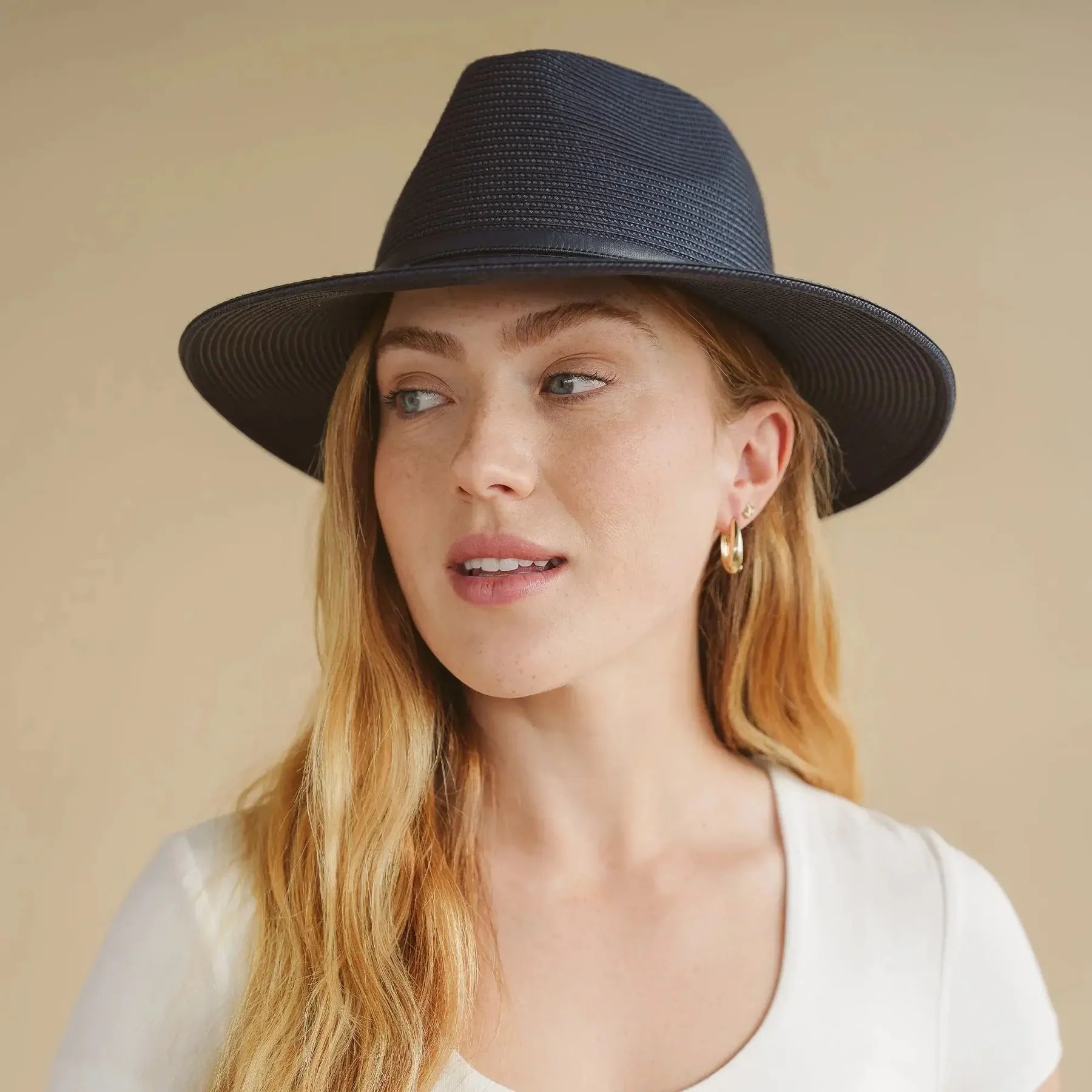 Contour Fedora - Navy - Afbeelding 2
