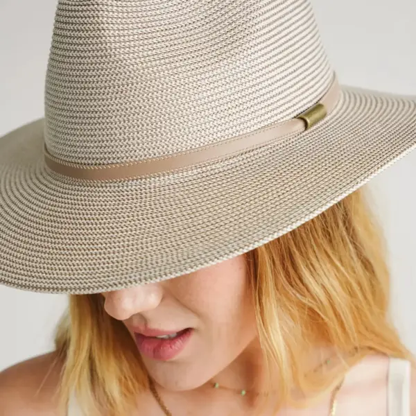 Contour Fedora - Stone