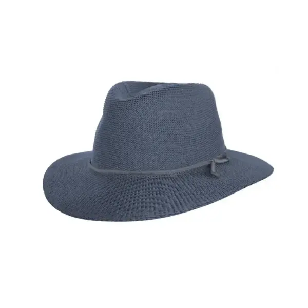 Gilly Fedora - Petrol Blue