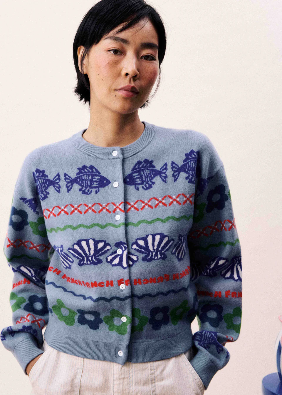 Federica Cardigan - Blauw
