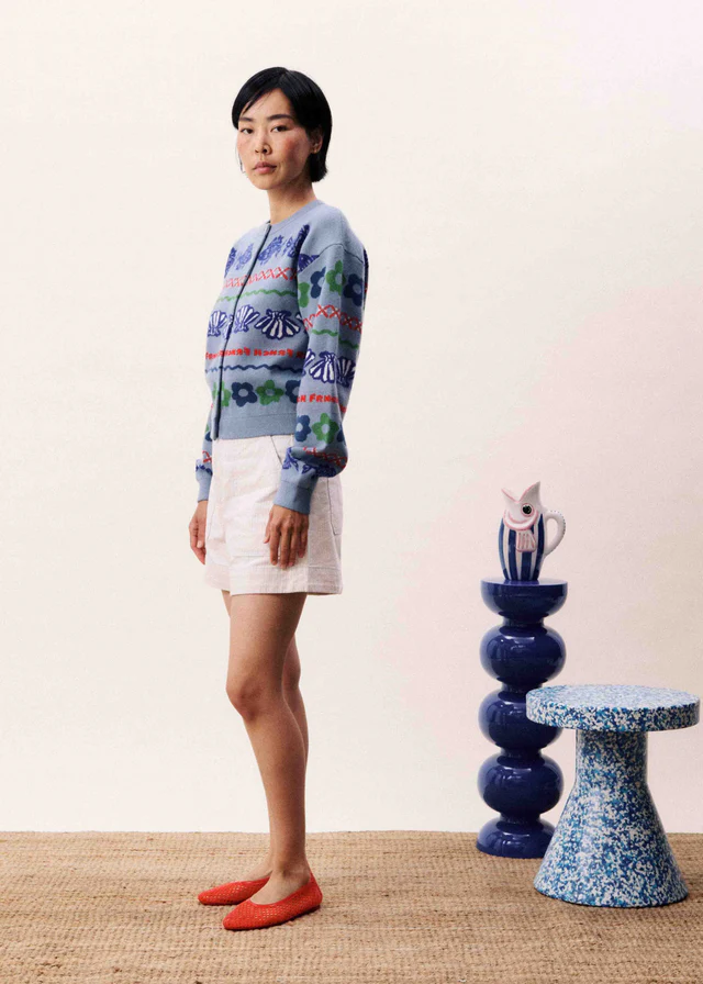Federica Cardigan - Blauw - Afbeelding 3