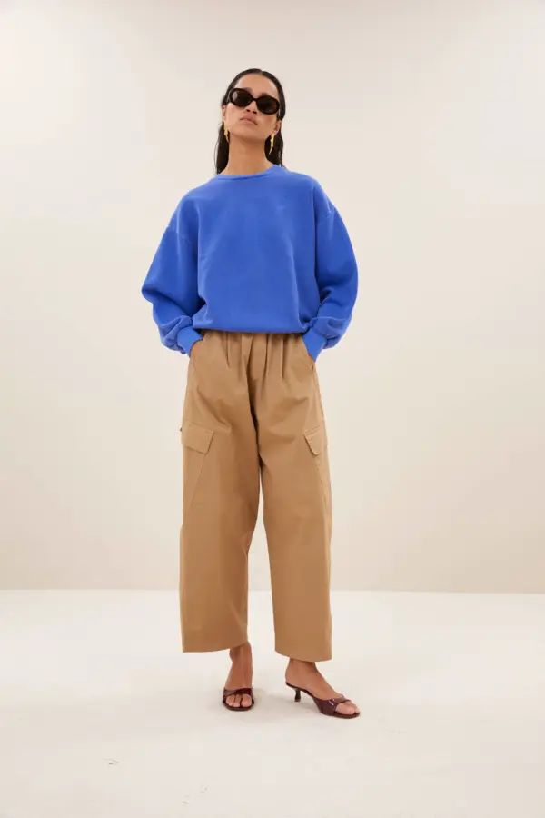 lili lucky sweater - azul blue