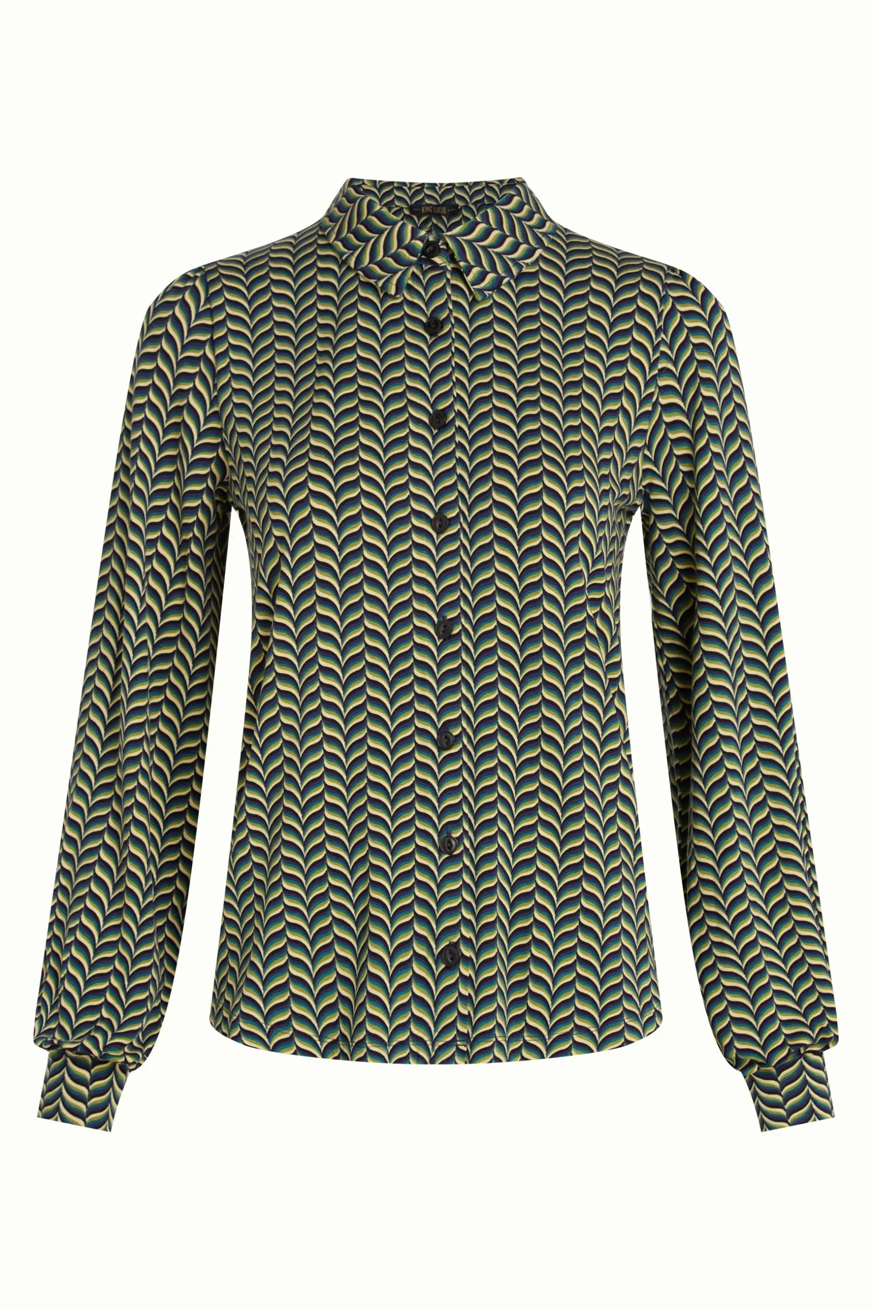 Maisie Blouse Marais - Evening Blue - Afbeelding 4