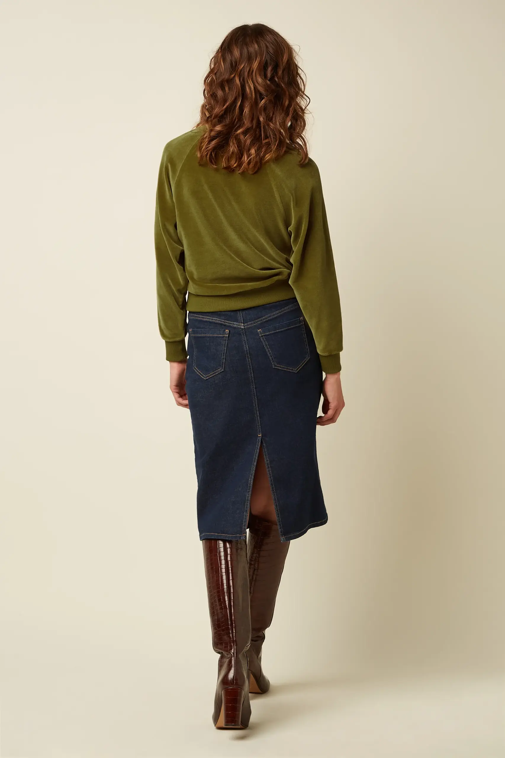 Prisca Skirt Muse Denim - Rock Blue - Afbeelding 2