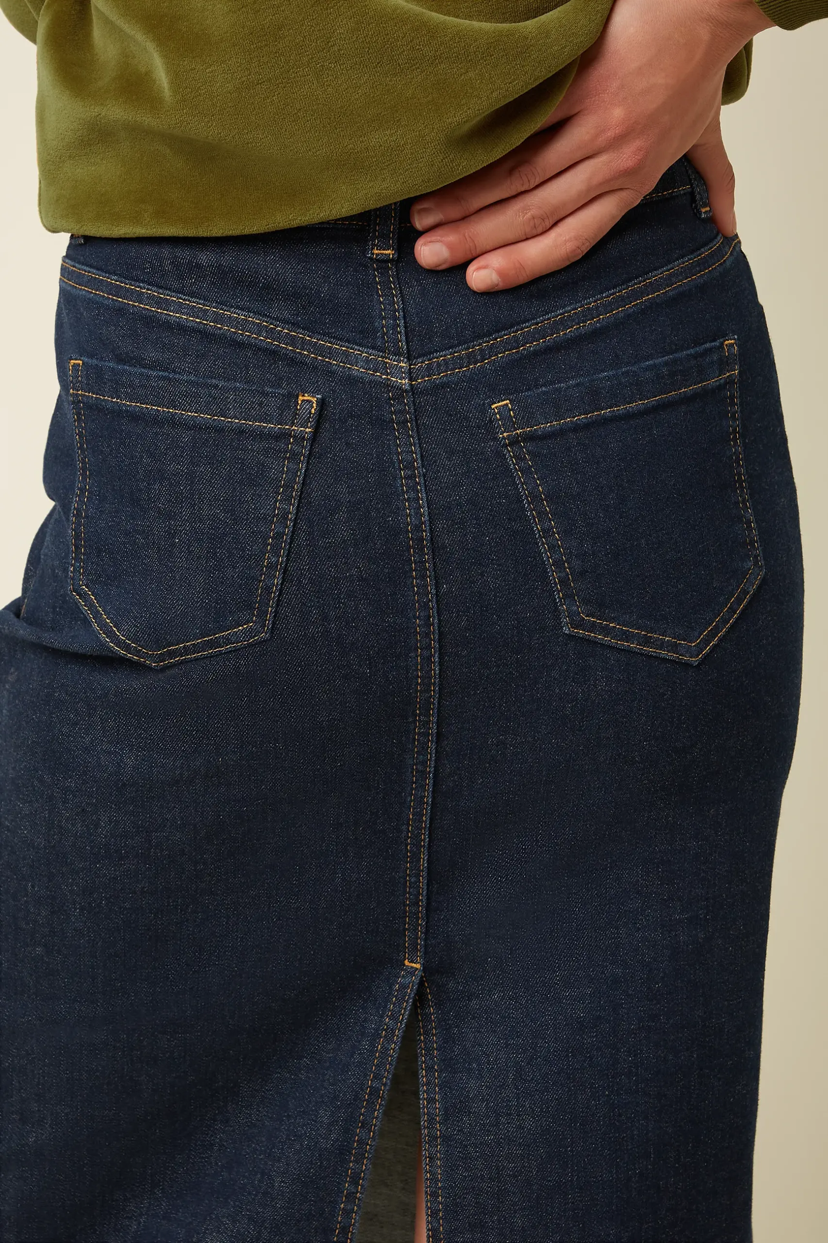 Prisca Skirt Muse Denim - Rock Blue - Afbeelding 3