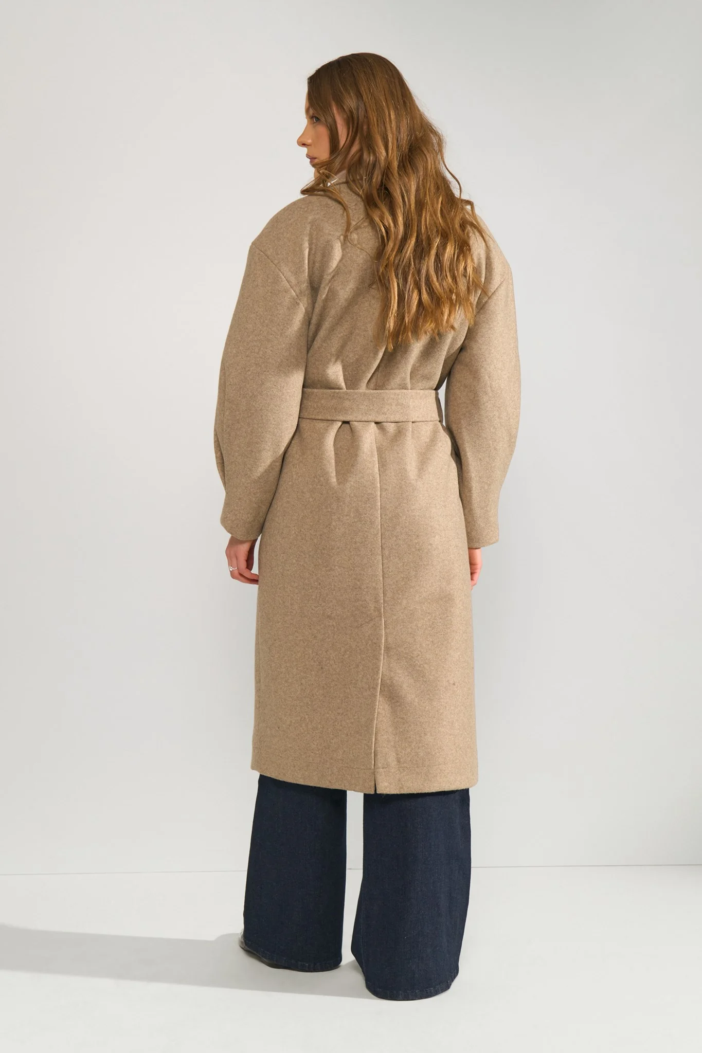 Nukimma Long Coat - Beige - Afbeelding 2