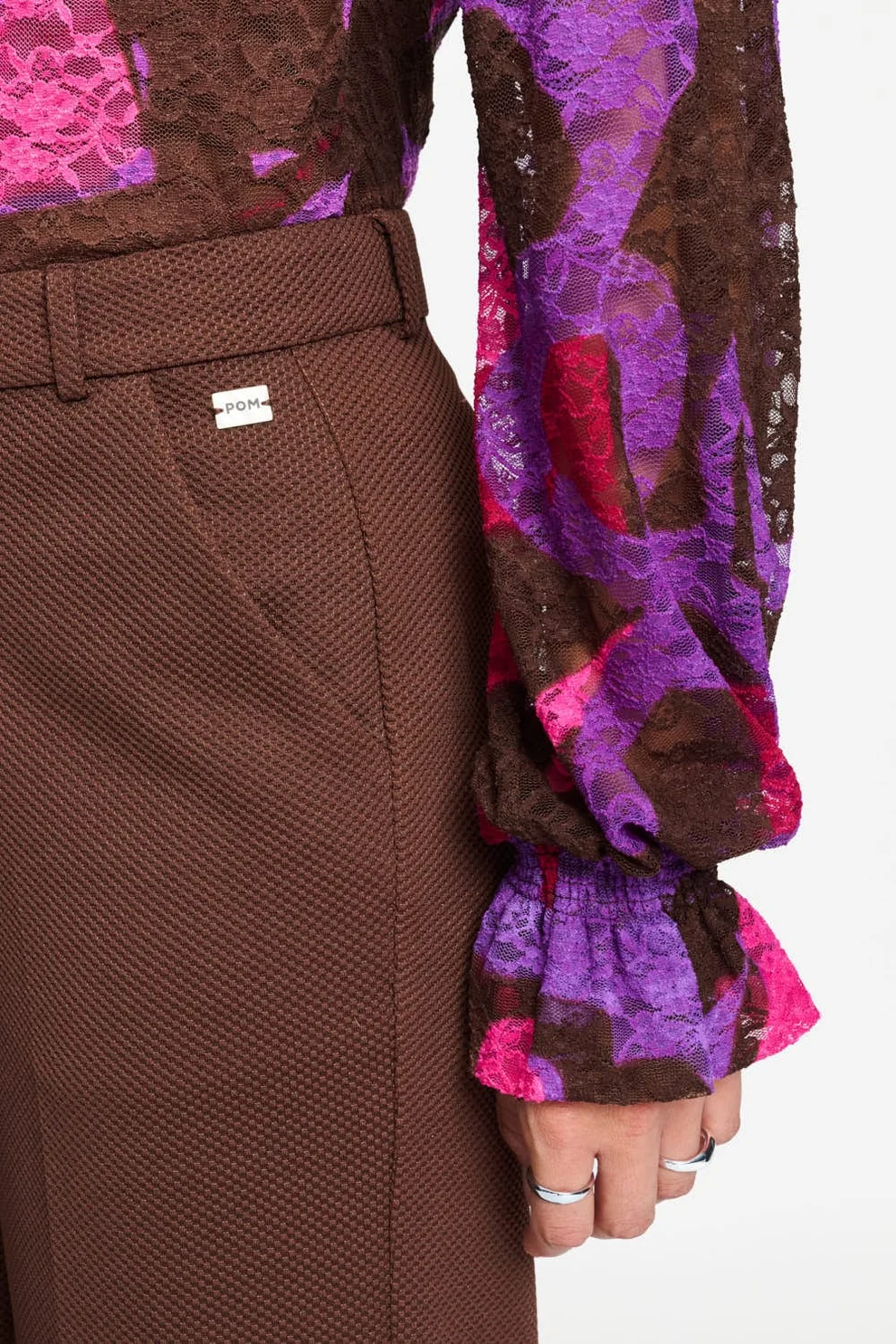 PANTS - Lara Chocolate Brown - Bruin - Afbeelding 4