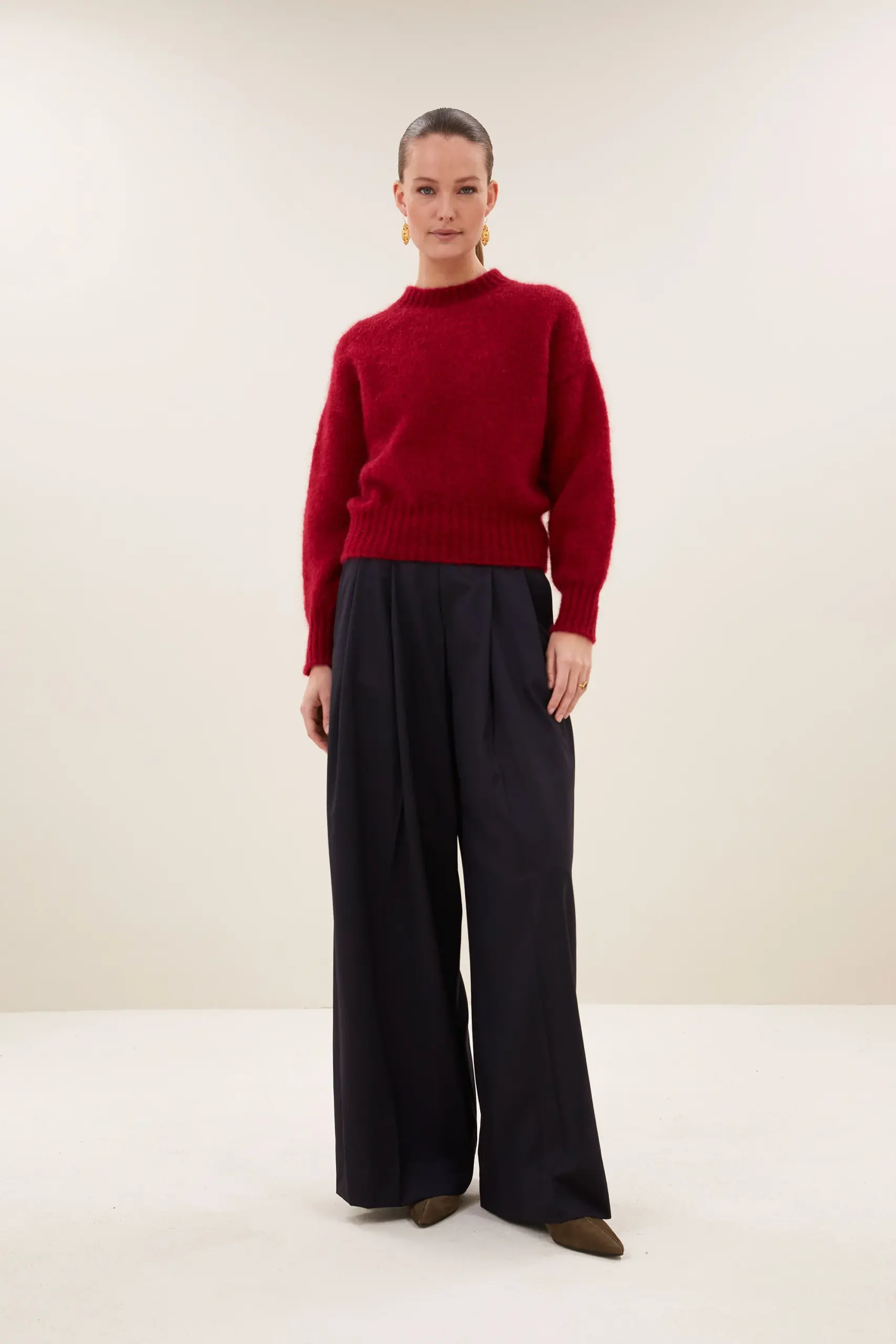 sonny pullover - wine rose - Afbeelding 2