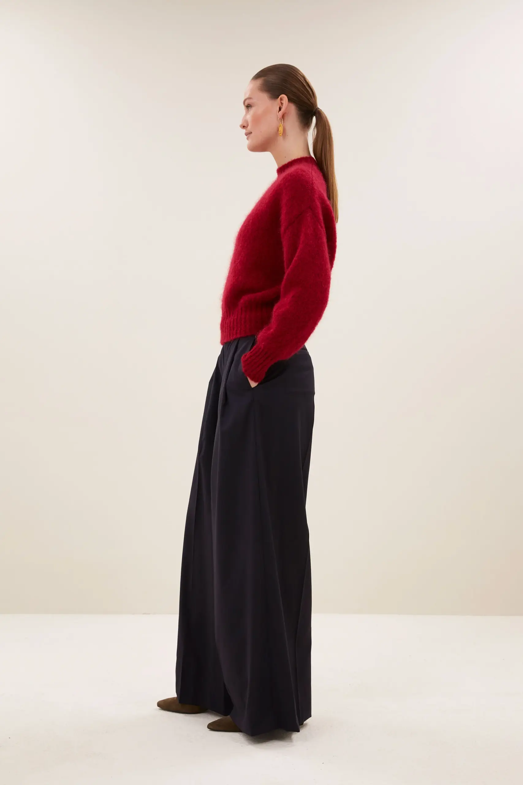 sonny pullover - wine rose - Afbeelding 3