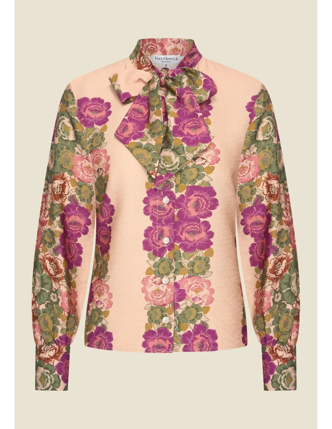 Ruffle Blouse Mayka - Multi color - Afbeelding 2