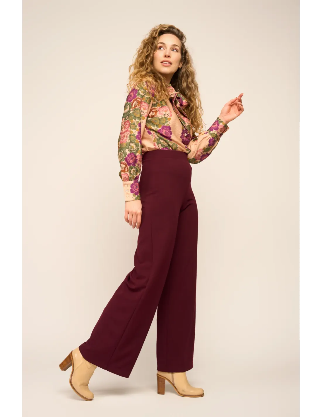 Ruffle Blouse Mayka - Multi color - Afbeelding 4