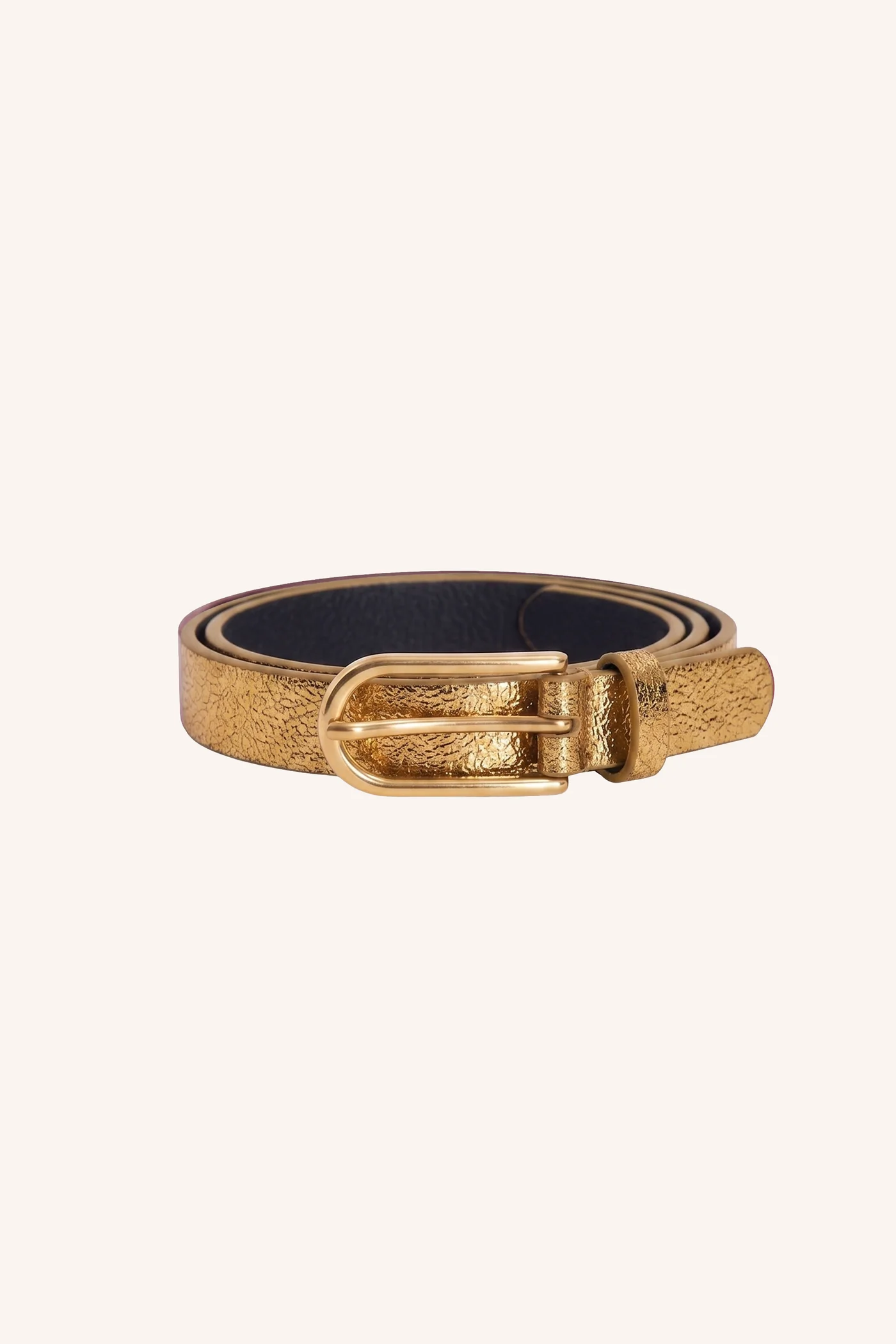 lovi metallic belt - Goud