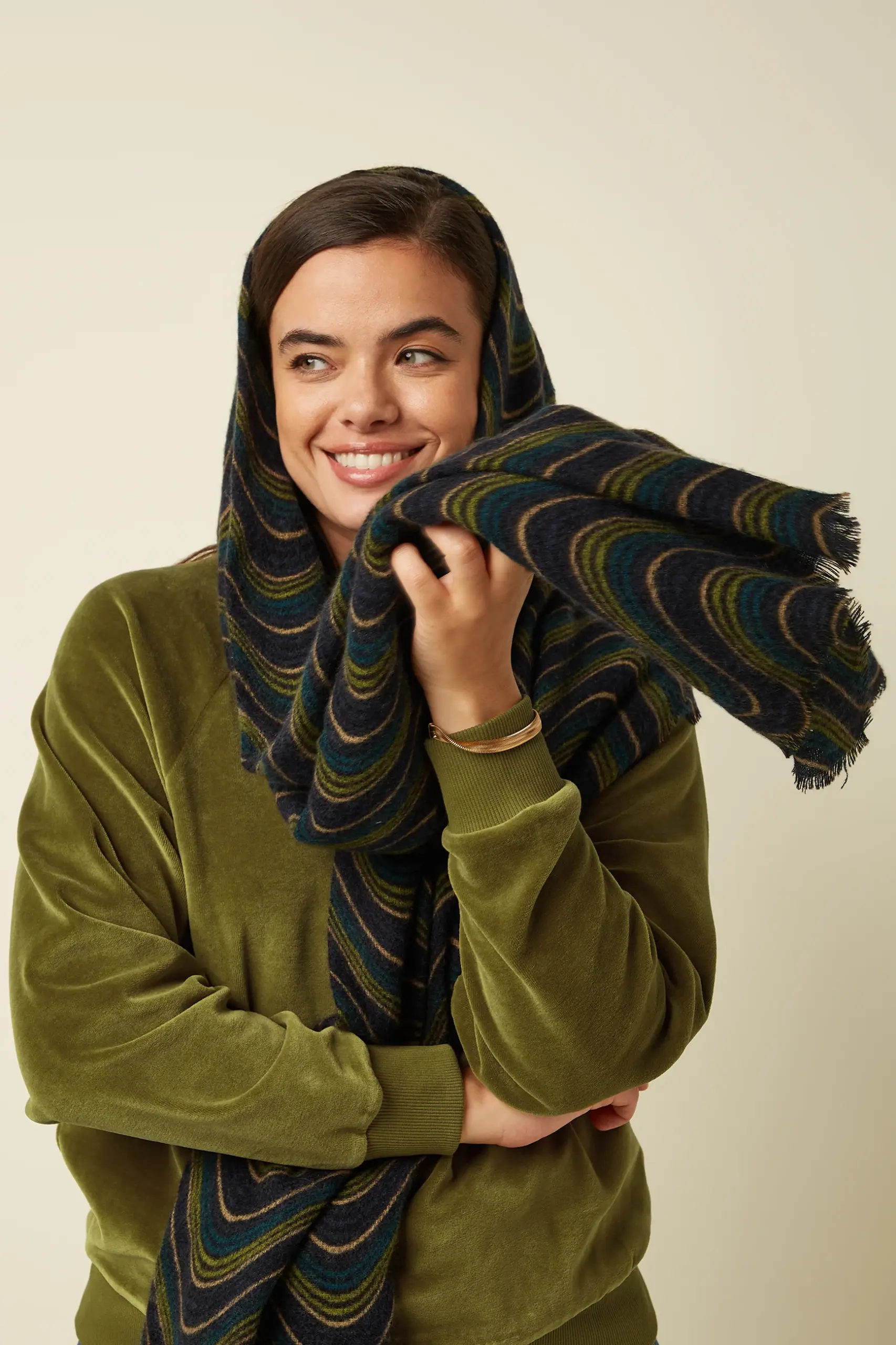 Jefferson Scarf - Evening Blue - Afbeelding 3