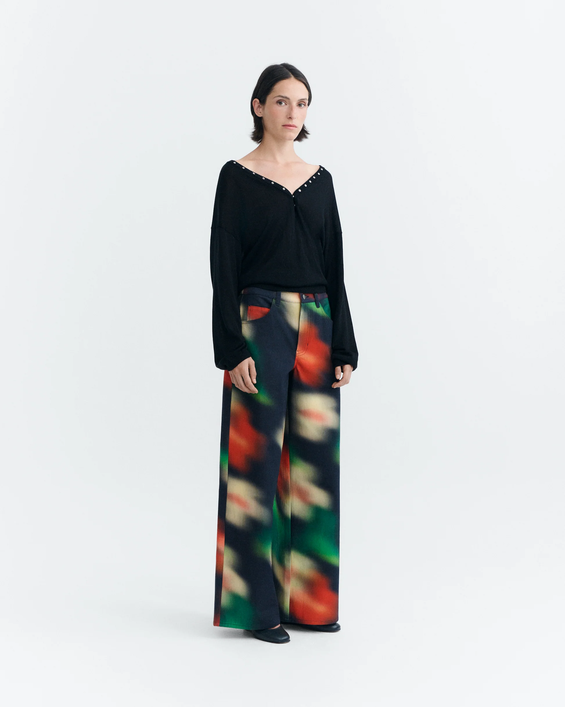 BLOOM PRINT HEDDA PANTS - Multi color - Afbeelding 2