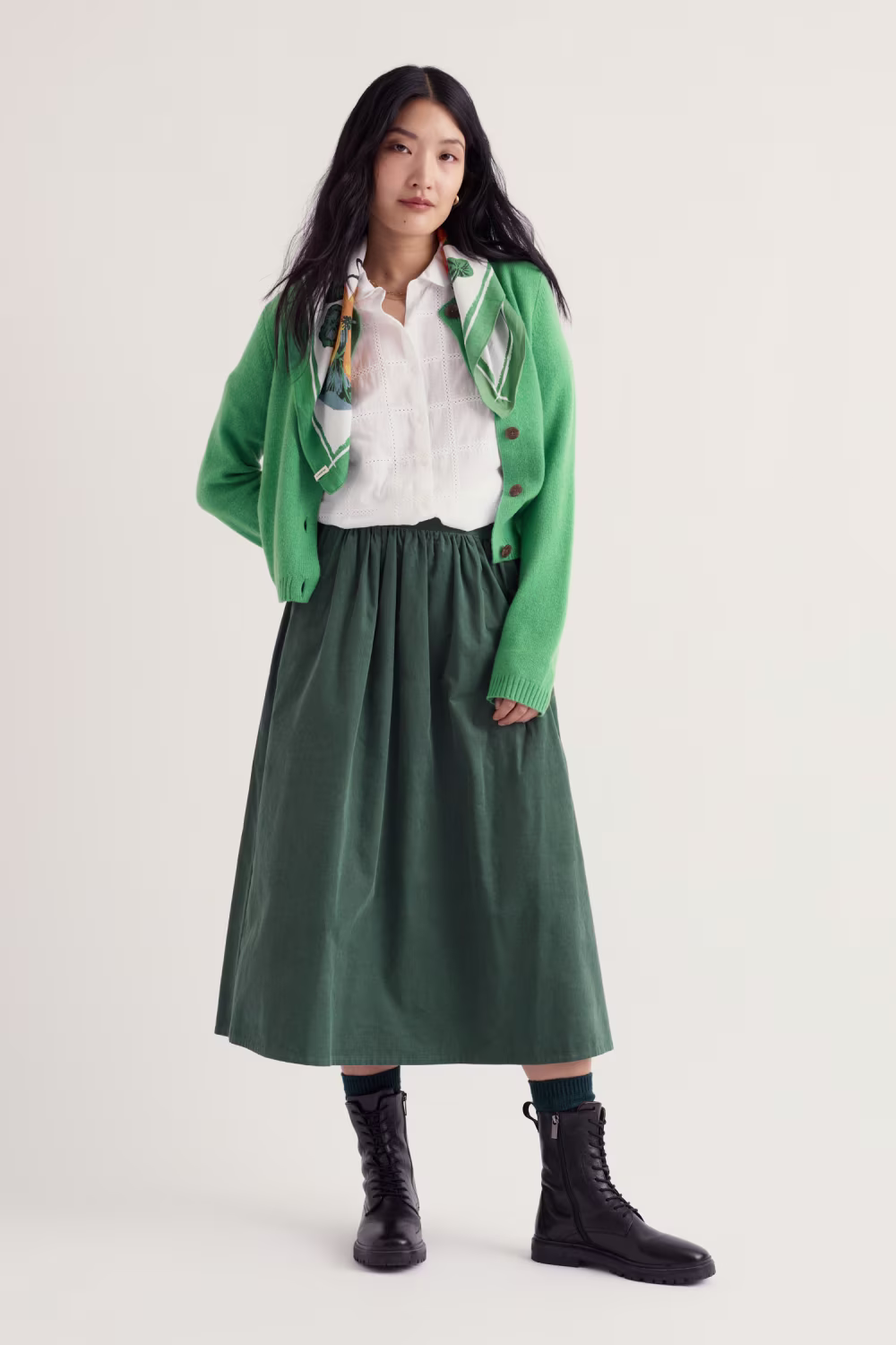 Tern Tide Cardigan - Peapod Green - Afbeelding 2