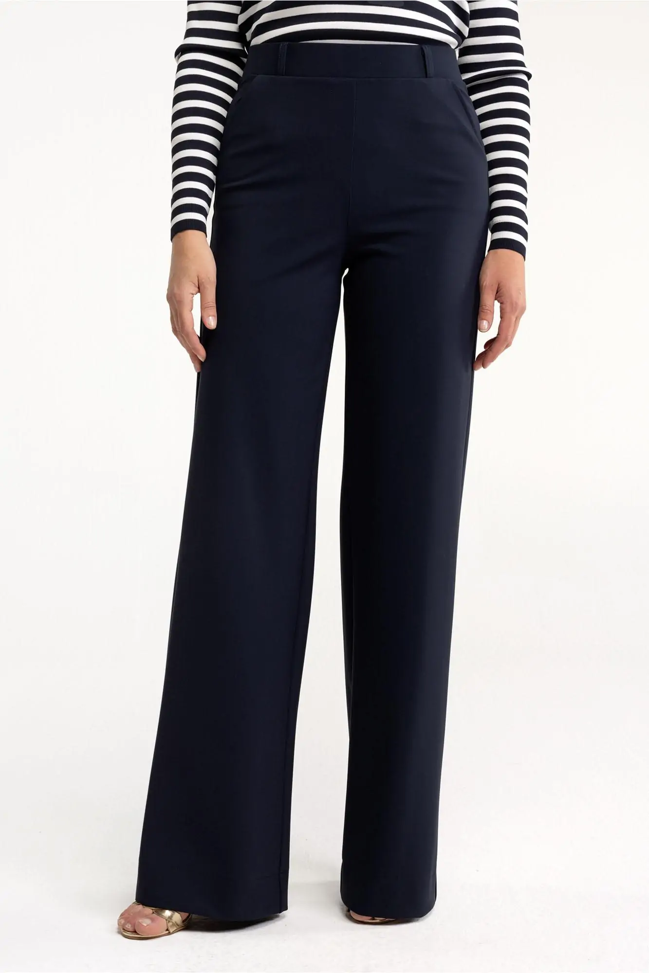 Lexie LONG bonded trousers - Blauw - Afbeelding 2