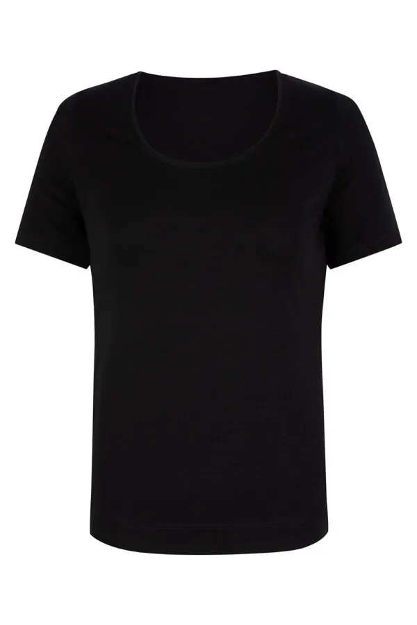 Tara S/S Lyocell - Zwart