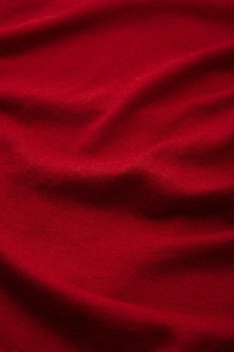 Cardi Roundneck Cocoon - Rood - Afbeelding 4