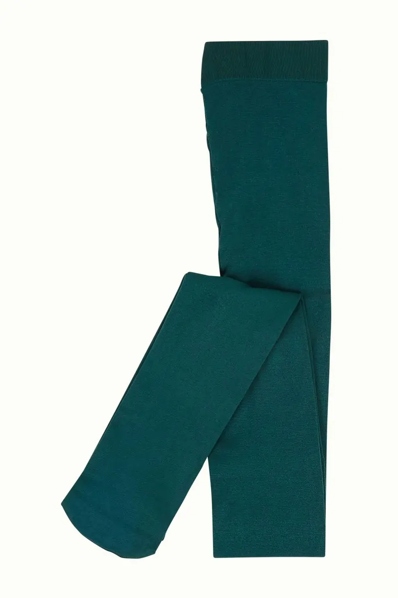 Panty Solid - Donkergroen