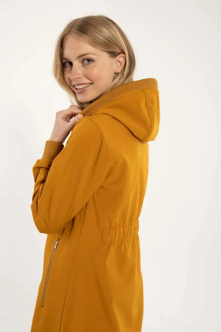 Danejane  Softshell jas - Mustard - Afbeelding 2