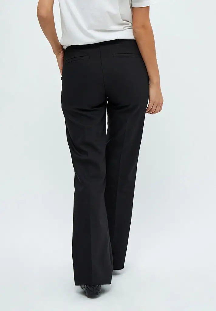 MSDexa Mid Waisted Flared Pant - Zwart - Afbeelding 2