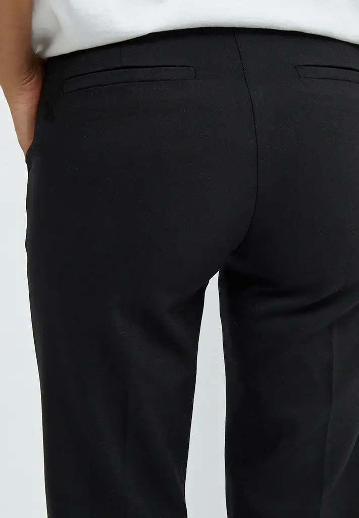 MSDexa Mid Waisted Flared Pant - Zwart - Afbeelding 3