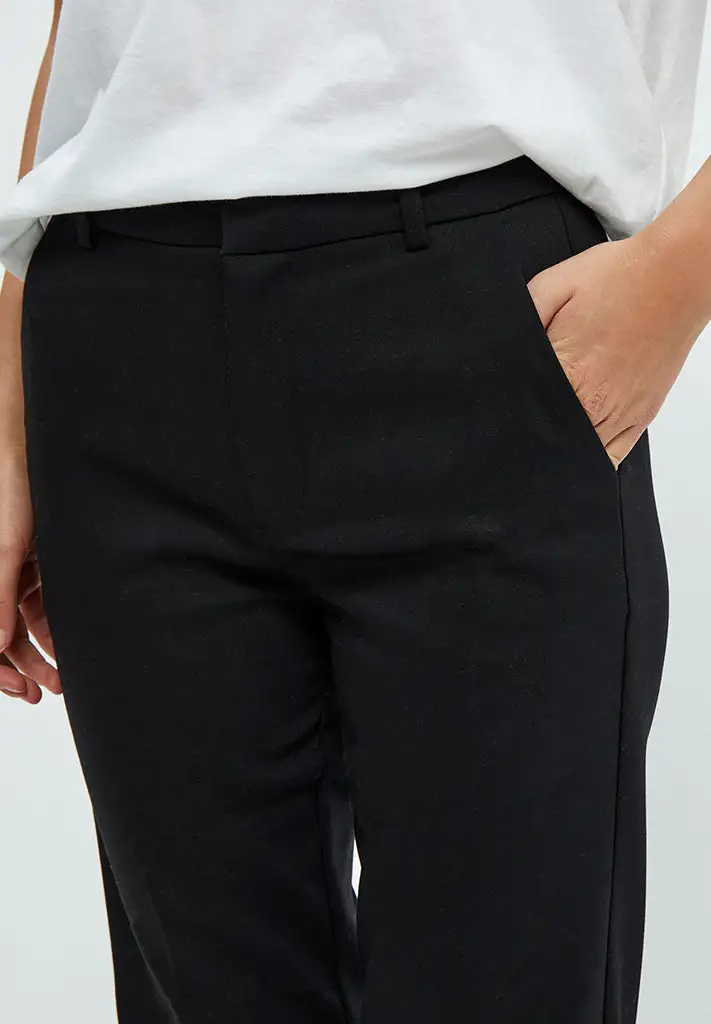 MSDexa Mid Waisted Flared Pant - Zwart - Afbeelding 4