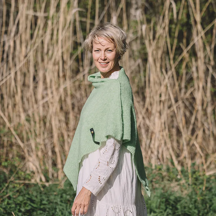 Poncho Maud - Groen - Afbeelding 2
