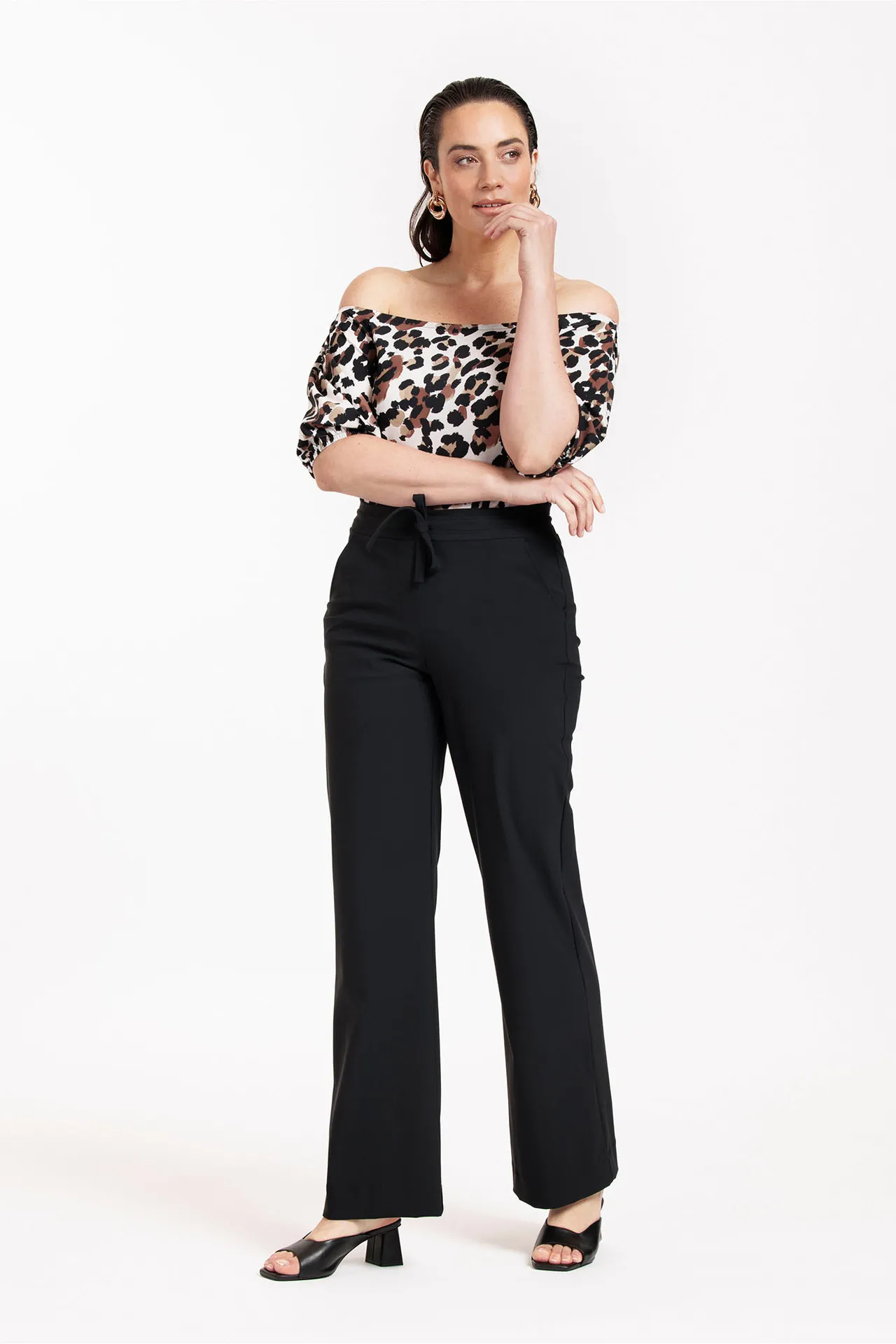 Abigail trousers - Zwart - Afbeelding 3