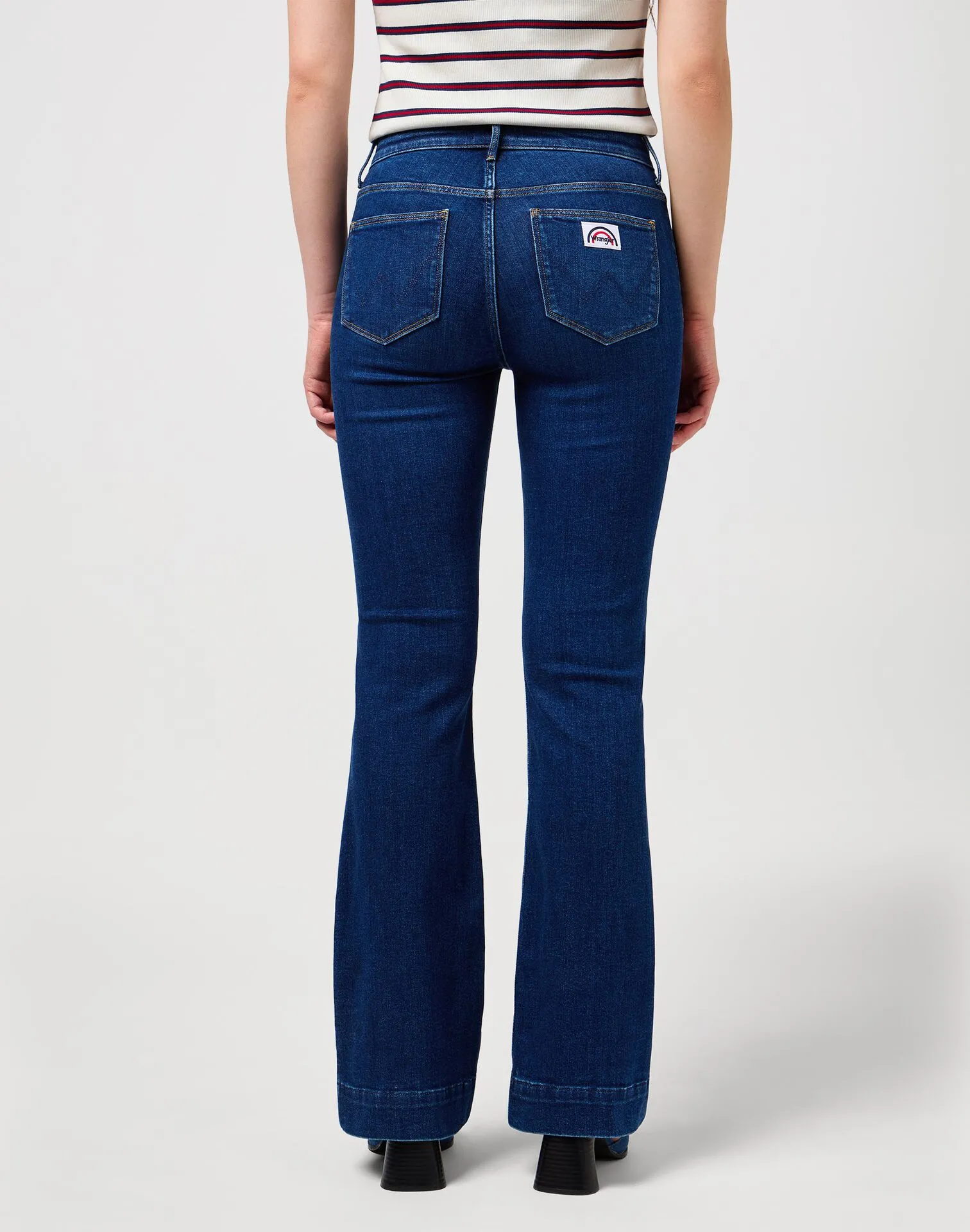 Flare - donker denim - Afbeelding 2
