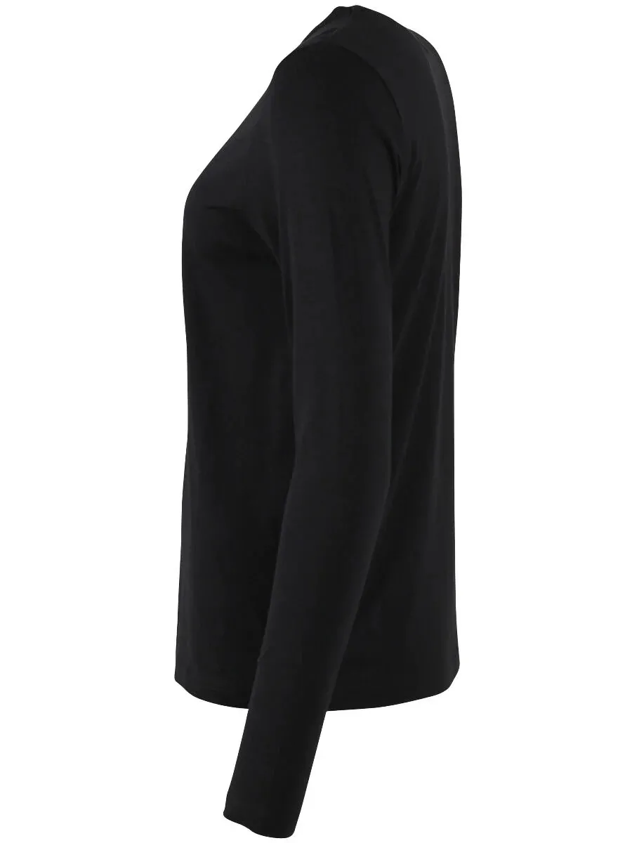 Danejubii LS Modal Tee - Zwart - Afbeelding 4