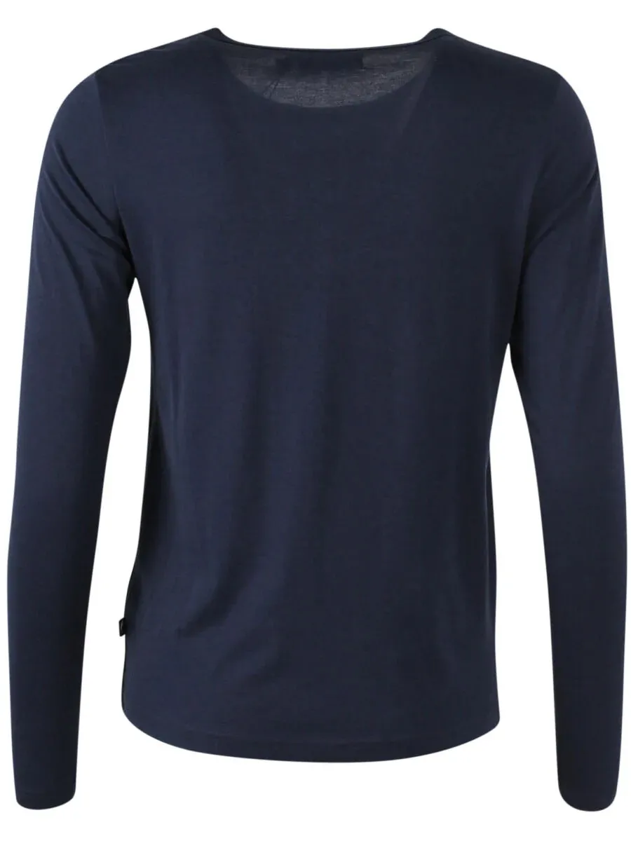 Danejubii LS Modal Tee - Navy - Afbeelding 4