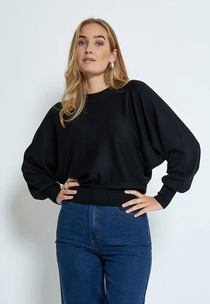 MSDana Knit Pullover - Zwart