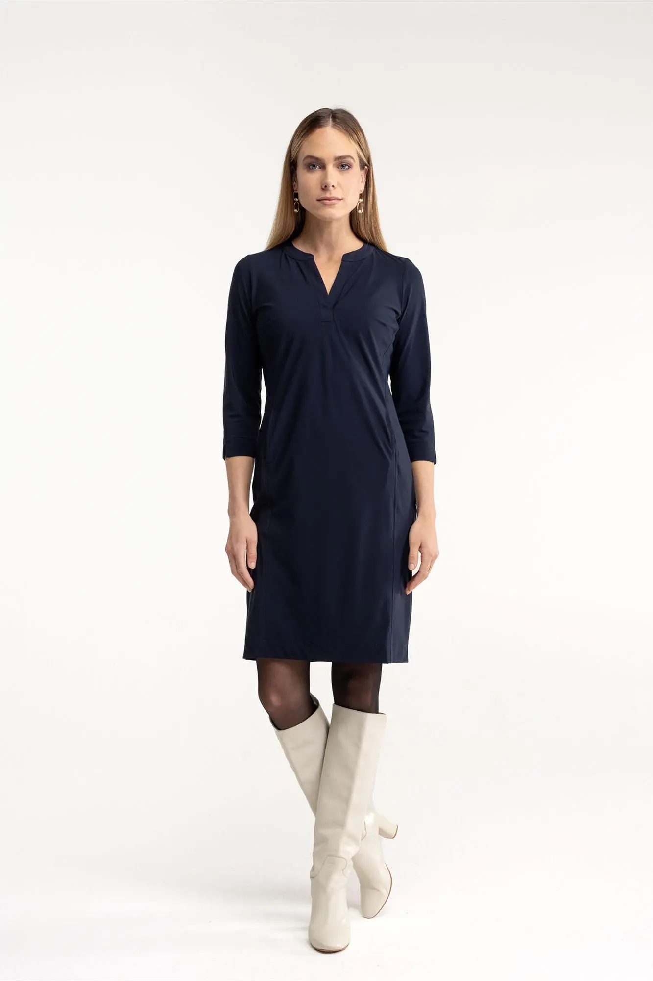 Simplicity dress - Blauw
