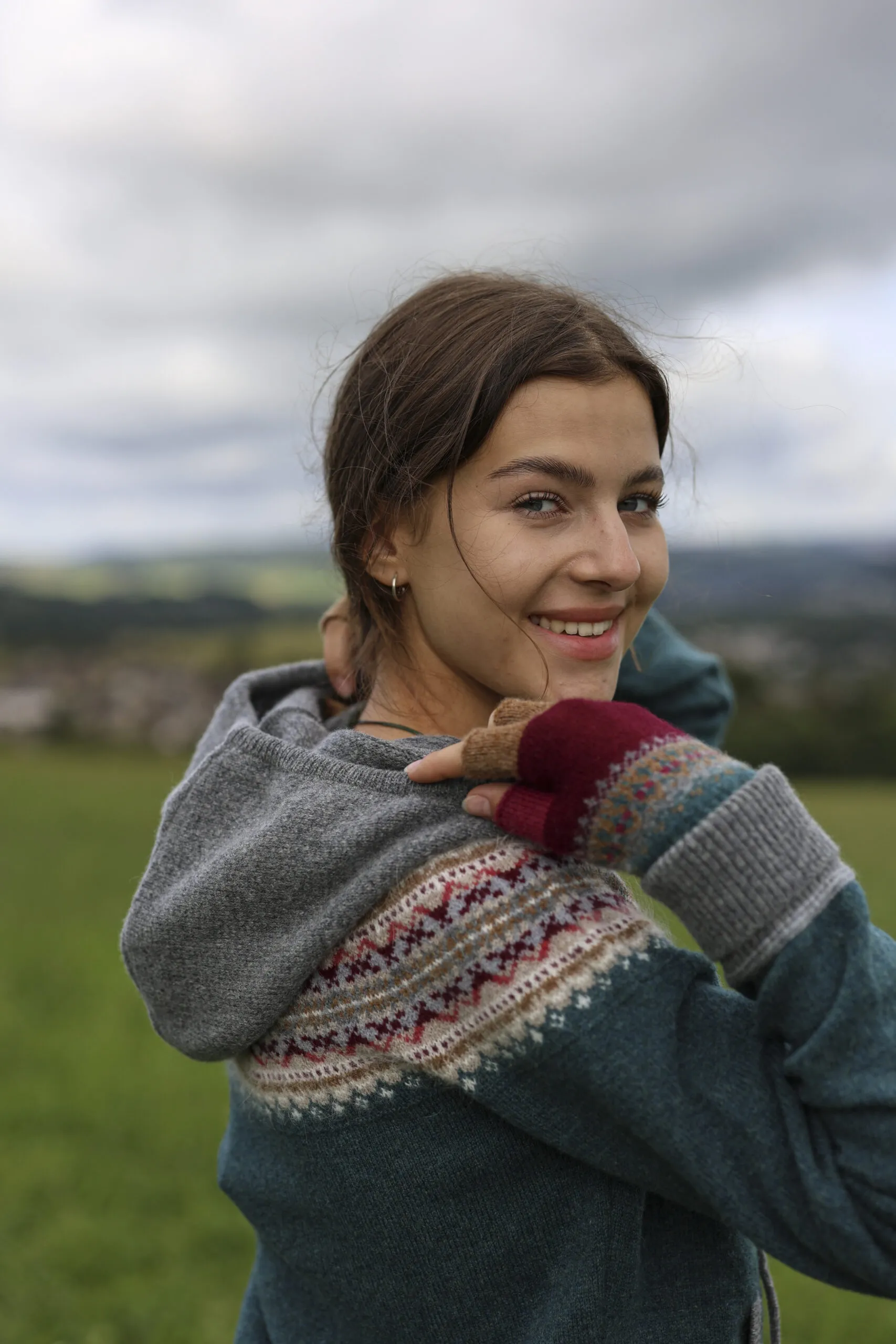 Alpine Hoody Sweater - No Pockets - Groen - Afbeelding 3