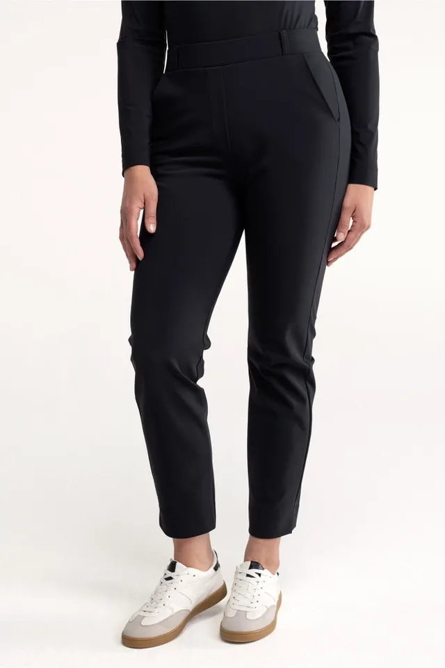 Anne bonded trousers - Zwart - Afbeelding 2
