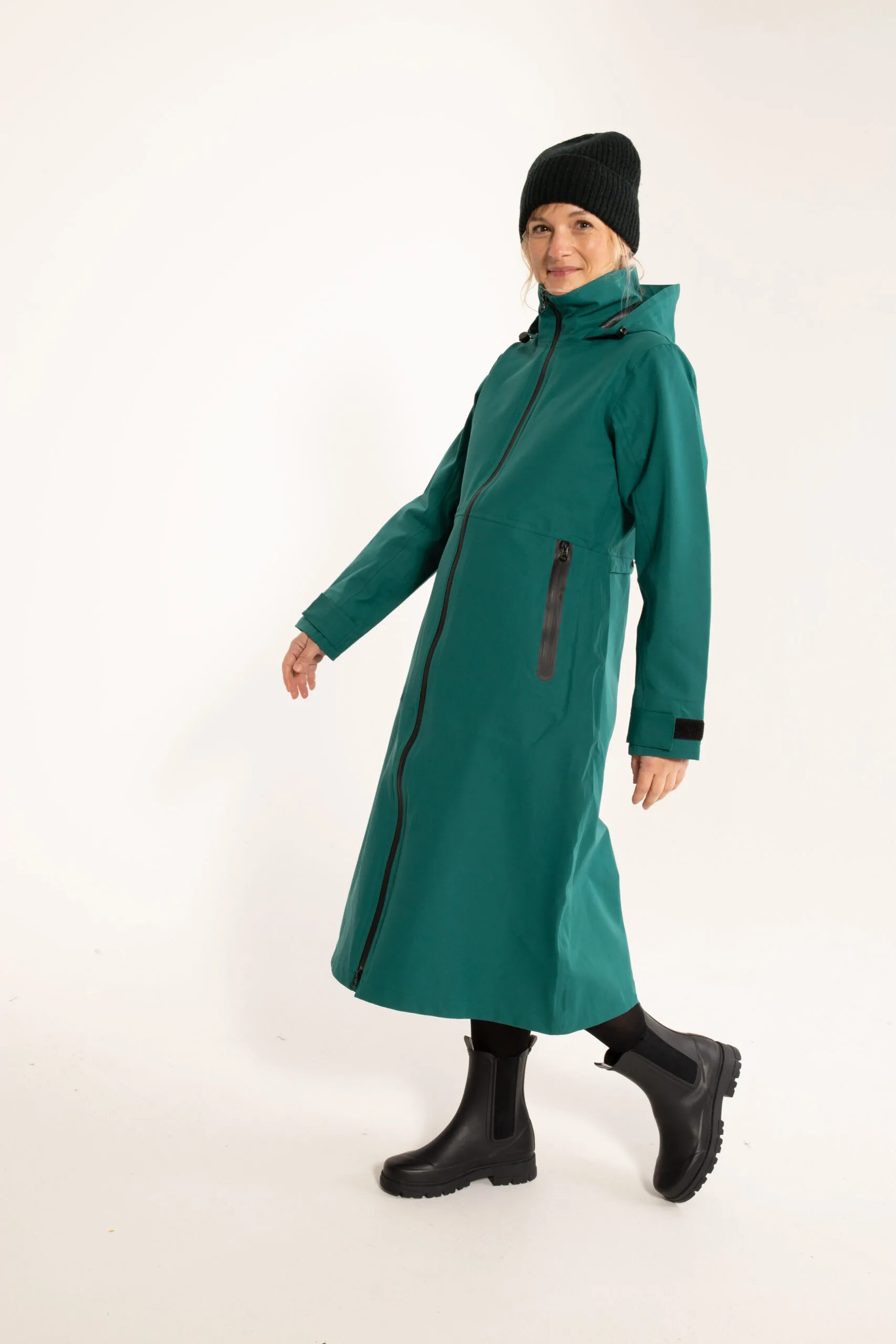 Danedogwalker Raincoat - Donkergroen - Afbeelding 2