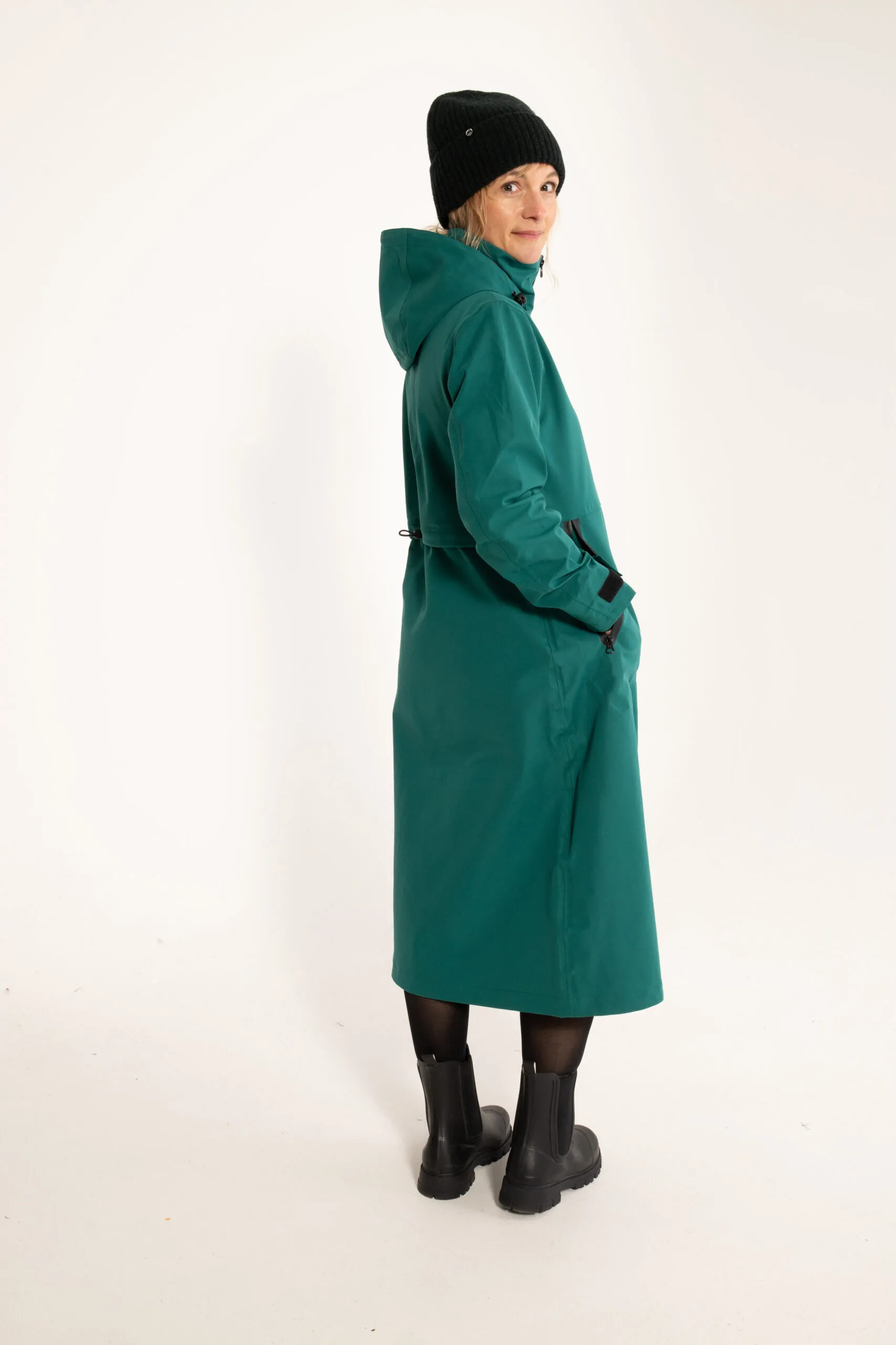 Danedogwalker Raincoat - Donkergroen - Afbeelding 3