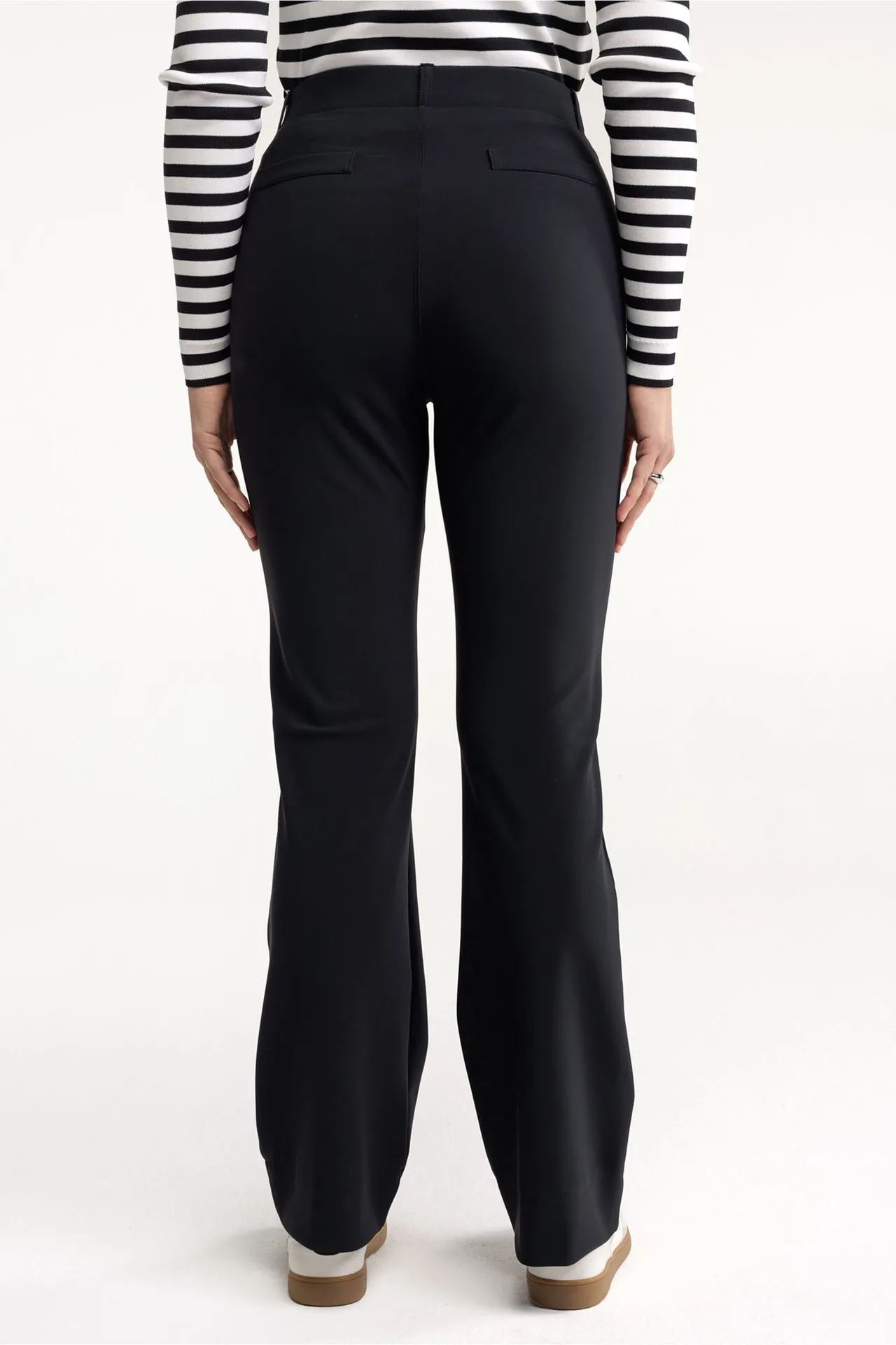 Flair bonded trousers - Zwart - Afbeelding 3