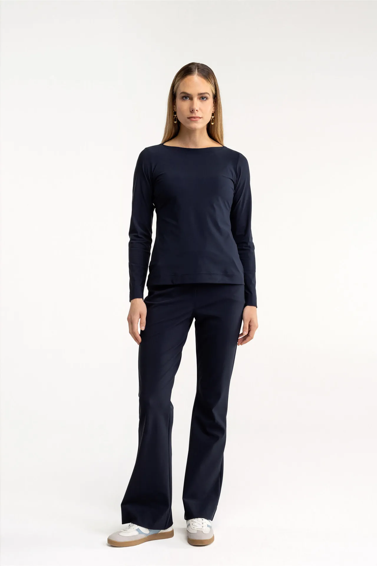 Flair bonded trousers - Blauw