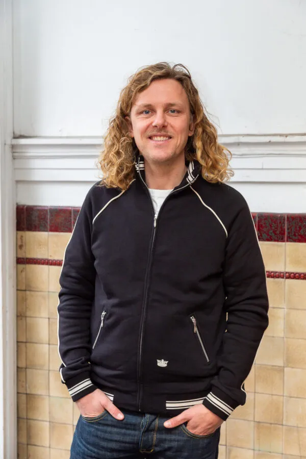 Jacket Raglan Heavy Sweat - Zwart
