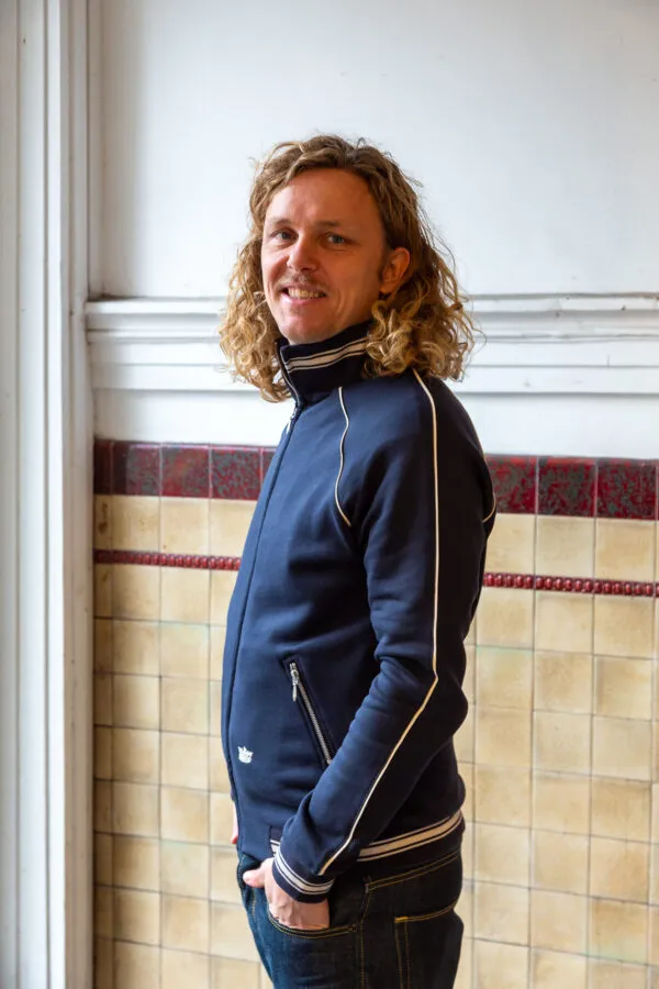 Jacket Raglan Heavy Sweat - Donkerblauw