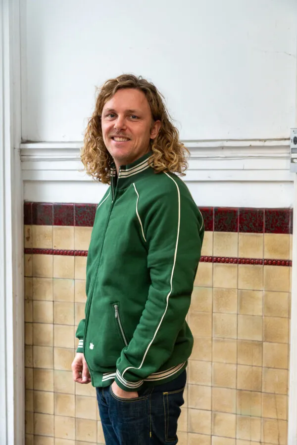 Jacket Raglan Heavy Sweat - forest green