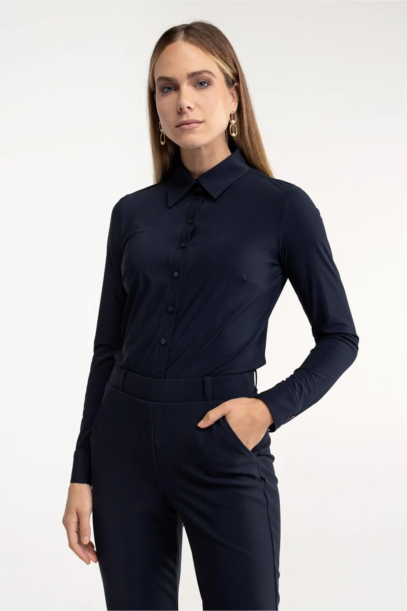 Poppy blouse - Blauw - Afbeelding 2