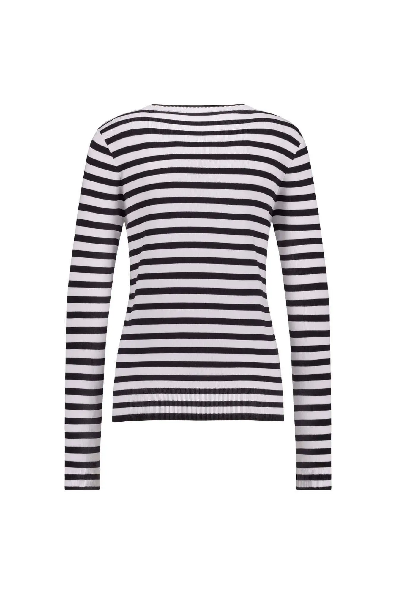 Luna stripe pullover - Off white - Afbeelding 5