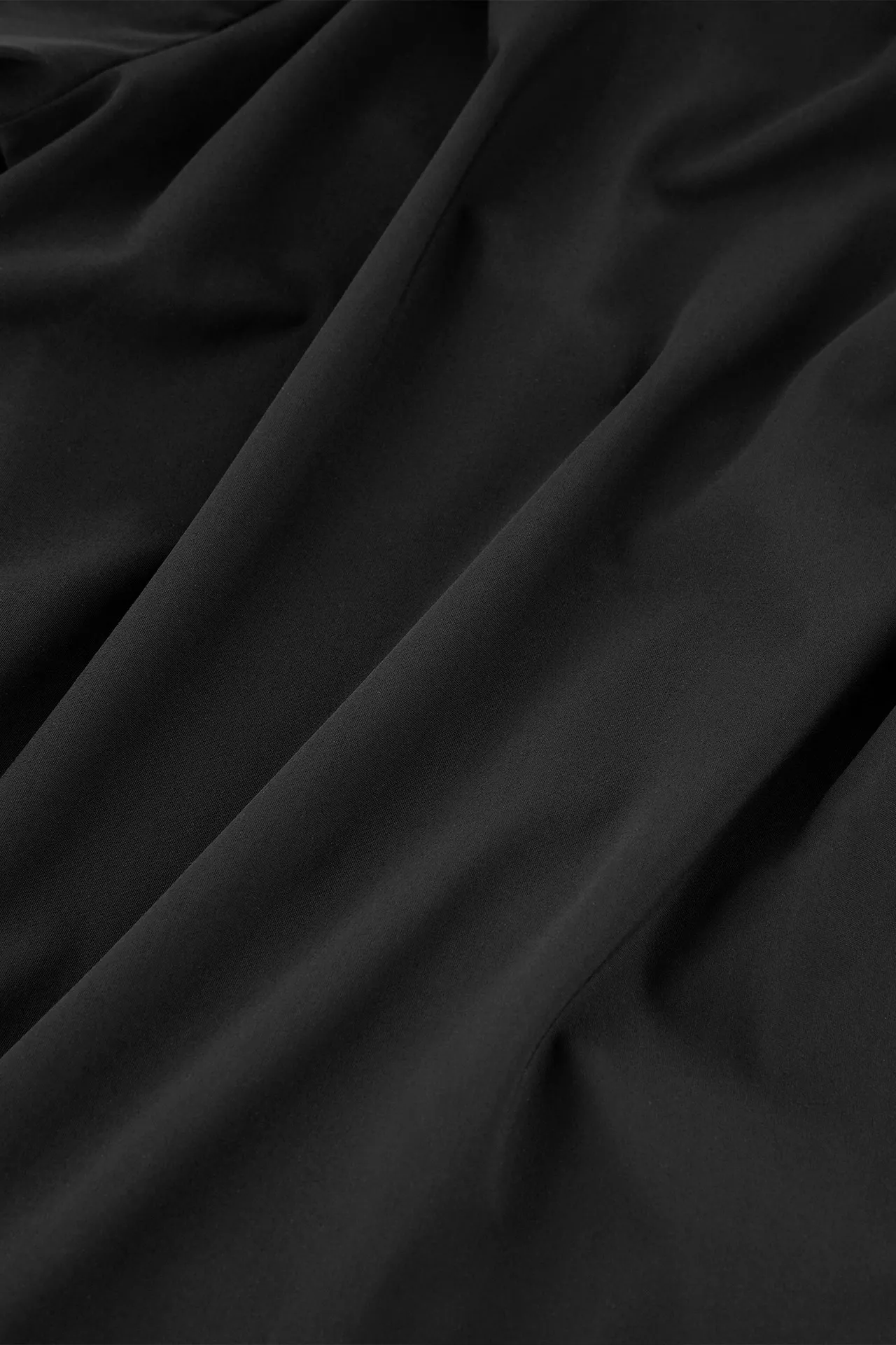 Emma vneck top - Zwart - Afbeelding 4