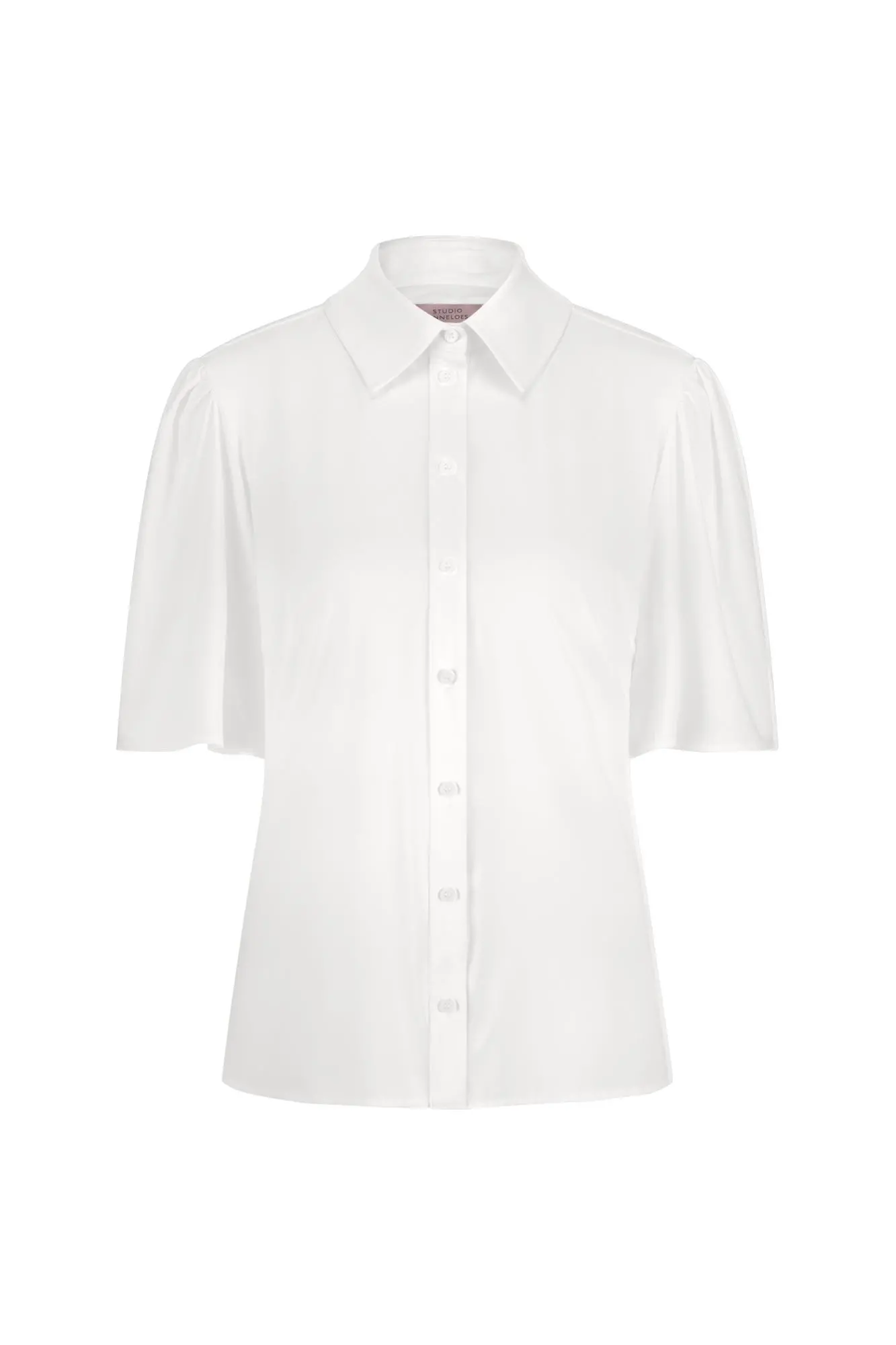 Poppy butterfly blouse - Wit - Afbeelding 4